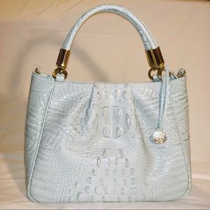 Brahmin Ruby Melbourne Leather Satchel NWOT